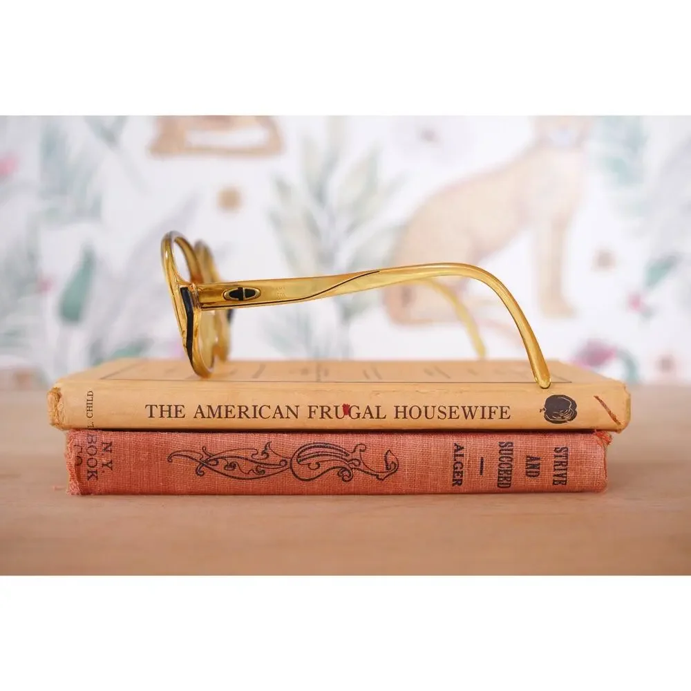 Vintage Christian Dior Eyeglass 1970s Germany Optyl for PARTS repair Grandma